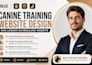 build wix canine training website dog lesson scheduling website